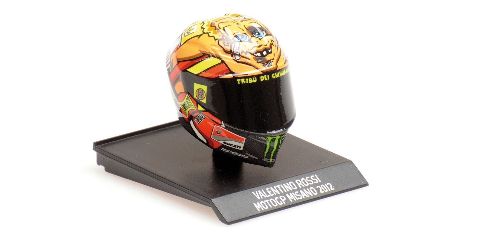 Valentino Rossi helm 2012 misano 1:10