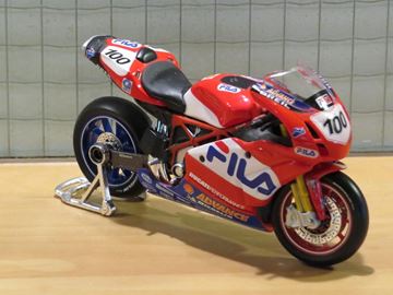 Afbeelding van Neil Hodgson Ducati 999 #100 1:18 los
