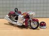 Picture of Future bike red 1:18 with helmet