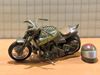 Picture of Future bike green 1:18 with helmet