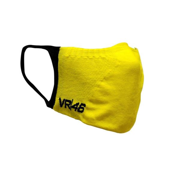 Picture of Valentino Rossi mask yellow VRUMA407501