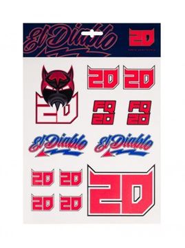 Afbeelding van Fabio Quartararo big stickers 2053815