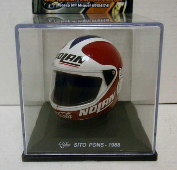 Picture of Sito Pons Nolan helmet 1988 1:5