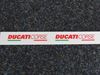 Picture of Ducati corse text tricolore sticker set