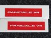 Picture of Ducati Panigale V4 sticker set red