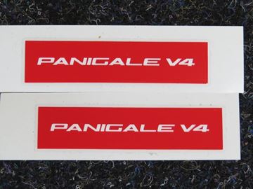 Afbeelding van Ducati Panigale V4 sticker set red