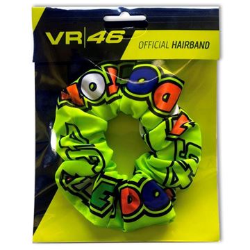 Afbeelding van Valentino Rossi hairband wokkel scrunchie VRWHA407703