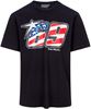 Picture of Nicky Hayden black #69 T-shirt 2034001