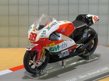 Afbeelding van Marco Simoncelli Gilera RSA 250 2008 1:18