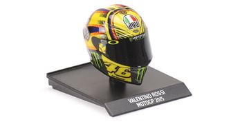 Afbeelding van Valentino Rossi  AGV helmet 2015 1:10 315150046