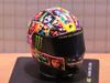 Picture of Valentino Rossi AGV helmet 2010 Laguna Seca 1:5