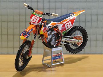 Afbeelding van Jorge Prado #61 KTM 250 SX-F 2019 red bull team 1:12 Imola
