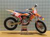 Picture of Jorge Prado #61 KTM 250 SX-F 2019 red bull team 1:12 Imola