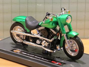 Afbeelding van Harley Davidson FLSTF Street Stalker 2000 1:18 (n53)