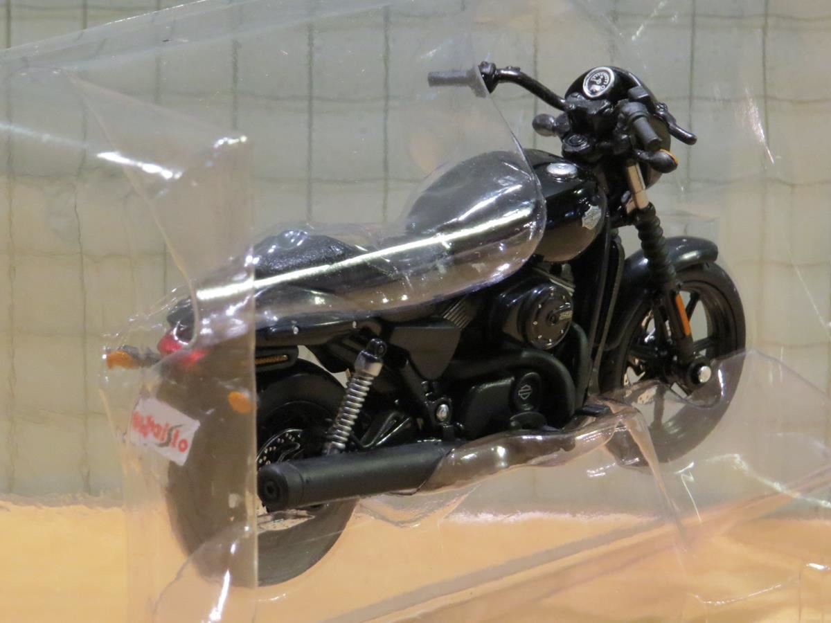 Modellino moto scala 1:18 HARLEY DAVIDSON STREET 750 2015 motor bike