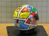 Picture of Valentino Rossi  AGV helmet 2006 Mugello 1:5
