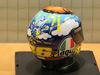 Picture of Valentino Rossi  AGV helmet 2008 Mugello 1:5