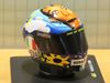 Picture of Valentino Rossi  AGV helmet 2008 Mugello 1:5