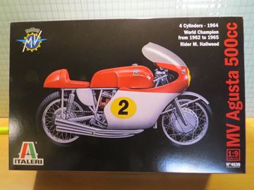 Afbeelding van Mike Hailwood Mv Agusta 4 cyl. bouwdoos 1:9 4630