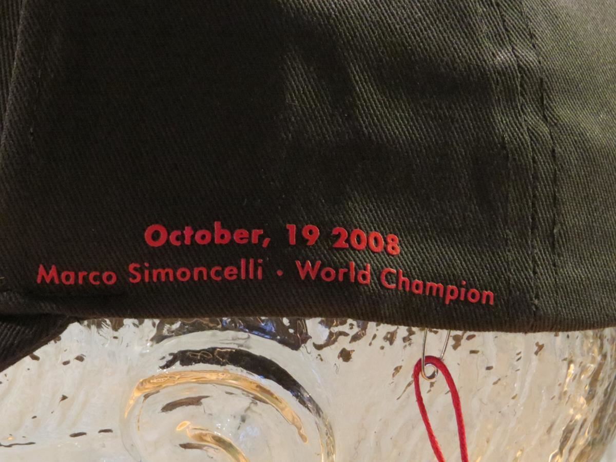 Marco Simoncelli Cap - 3D-U print, Black, One size, Black