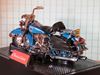 Picture of Harley Davidson Electra Glide blue 1:15 polistil