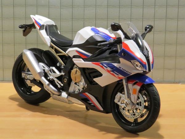 Picture of BMW S1000RR wht/blue 1:12