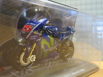 Afbeelding van Maverick Vinales Yamaha YZR-M1 2017 1:18 diecast