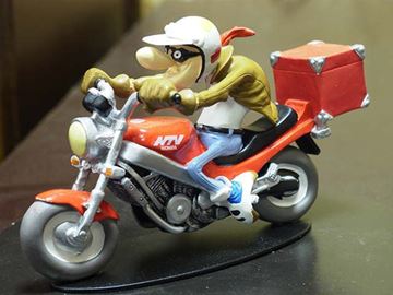 Afbeelding van Joe Bar Raoul Mapoule Honda 650 NTV 1:18 JB07 los