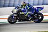 Picture of Valentino Rossi Yamaha YZR-M1 2017 Valencia test 1:18 diecast