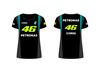 Picture of Valentino Rossi woman dual Yamaha Petronas t-shirt PVWTS414704