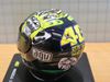 Picture of Valentino Rossi AGV helmet 2009 Mugello 1:5