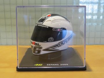 Afbeelding van Valentino Rossi  AGV helmet 2005 Sepang 1:5