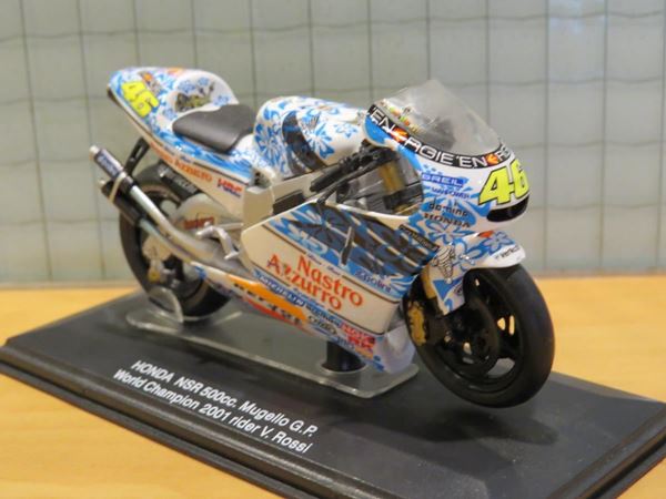 HONDA NSR 500 2001 V.Rossi GP Mugello Dirty Version 122016186 1/12 Minichamps EUR 119,00 - FR