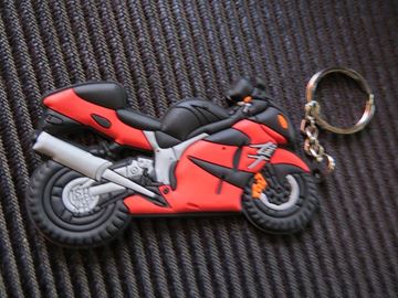 Afbeelding van Keyring Suzuki Hayabusa zw/rd