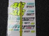 Picture of Valentino Rossi Yamaha dual Petronas stickerset PVUST415303