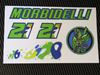 Picture of Franco Morbidelli medium stickerset FMUST332303