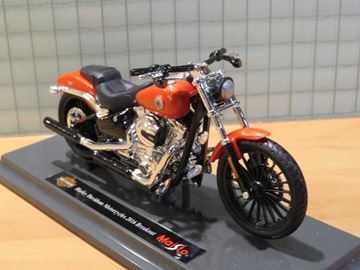 Afbeelding van Harley Davidson FXSB Breakout 1:18 oranje (n81)