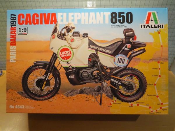 Picture of Cagiva Elephant 850 bouwdoos 1:9 4643