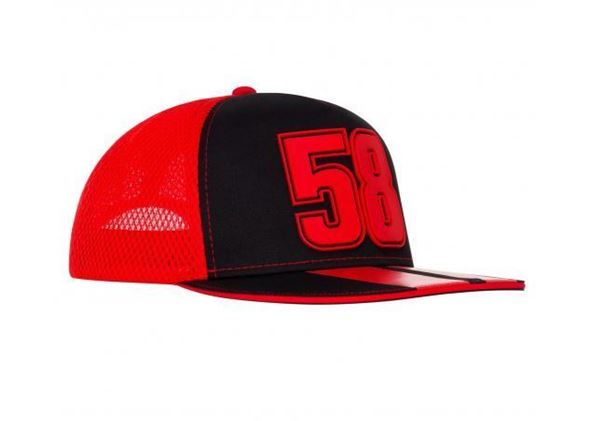 Picture of Marco Simoncelli flat cap pet 58 , 1945005