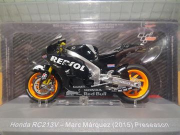 Afbeelding van Marc Marquez Honda RC213V pre season test 2015 1:18 diecast