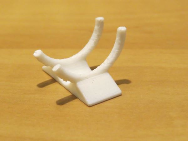 Picture of bike display stand bokje 1:18 white