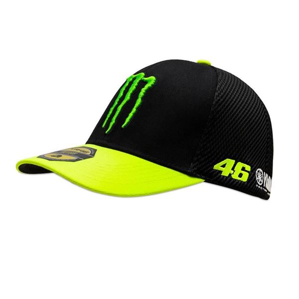 Picture of Valentino Rossi mid visor sponsor cap pet MOMCA409804