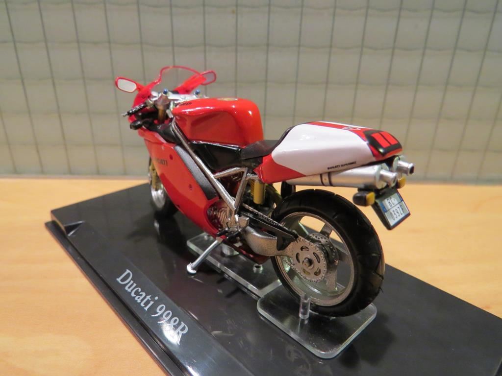 Deagostini 1/24 - Ducati 998R Pierfrancesco Chili 2002 - Modèle Moto