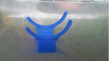 Afbeelding van bike display stand wide bokje 1:12 blue