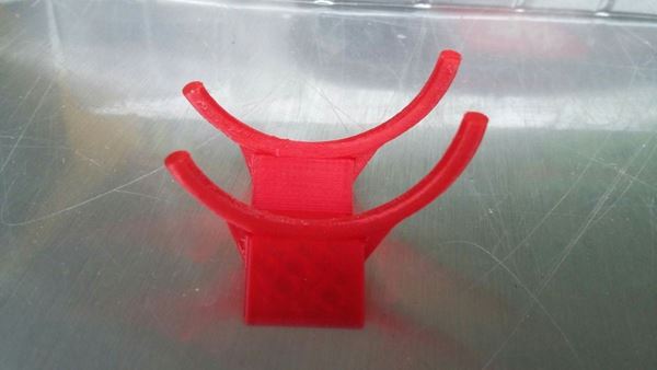 Picture of bike display stand wide bokje 1:12 red