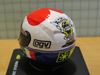 Picture of Valentino Rossi  AGV helmet 2007 Mugello 1:5