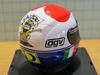 Picture of Valentino Rossi  AGV helmet 2007 Mugello 1:5