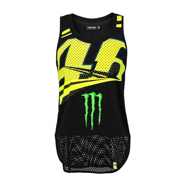 Picture of Valentino Rossi woman Monza 46 monster tanktop MOWTT316504