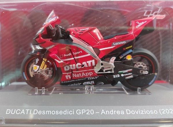 Picture of Andrea Dovizioso Ducati Desmosedici 2020 1:18