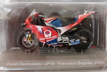 Afbeelding van Francesco Bagnaia Pramac Ducati Desmosedici 2020 1:18